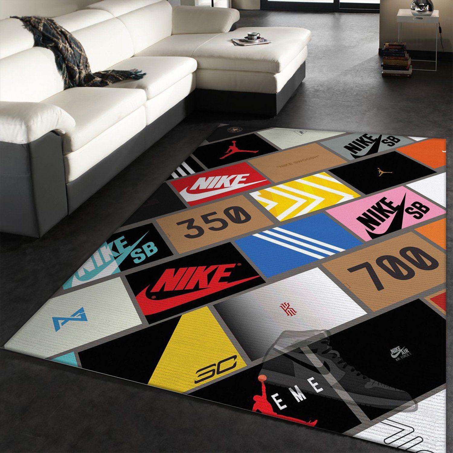 Nike Area Rug Living Room Rug Gift Decor - REVER LAVIE