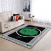 North Texas Mean Green Ncaa Team Logo Nice Gift Home Decor Rectangle Area Rug