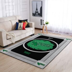 North Texas Mean Green Ncaa Team Logo Nice Gift Home Decor Rectangle Area Rug