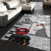 Ny Times Area Rug Fashion Brand Rug Christmas Gift US Decor