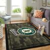 Oakland Athletics Mlb Team Logo Camo Style Nice Gift Home Decor Rectangle Area Rug
