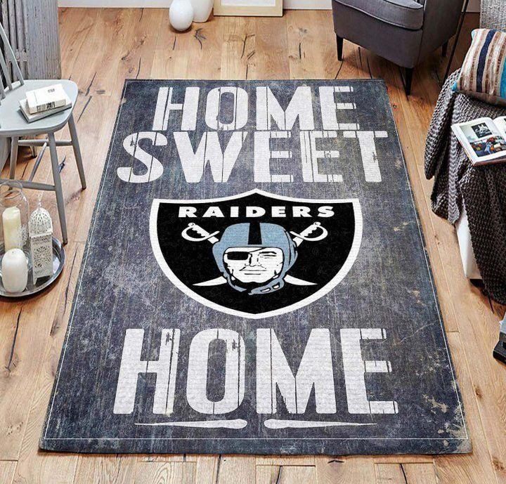 Oakland Raiders Nfl Area Rugs Living Room Carpet Fn041207 Christmas Gift Floor Decor