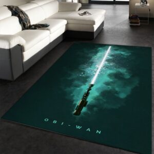 Obi Wan Star Wars Movie Rug Star Wars Lightsabers Rug US Gift Decor