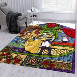 Our Fairytale Christmas Gift Rug Living Room Rug Floor Decor Home Decor