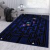 Pacman Ver1 Area Rug For Christmas Bedroom Rug Floor Decor Home Decor