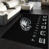 Philadelphia Eagles Imperial Chrome Rug NFL Area Rug Carpet