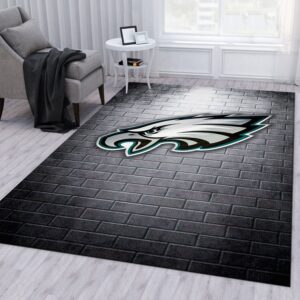 Philadelphia Eagles Nfl Area Rug Bedroom Rug US Gift Decor