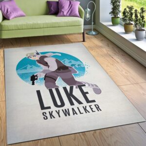 Pilot Area Rug Star Wars Galaxy Of Adventures Christmas Gift US Decor