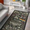 Pink Floyd Live At Rainbow Theatre Area Rug Rugs For Living Room Rug Home Decor