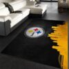 Pittsburgh Steelers NFL Area Rug Carpet