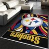 Pittsburgh Steelers Nfl Logo Area Rug Carpet