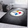 Pittsburgh Steelers Nfl Rug Living Room Rug Family Gift US Decor