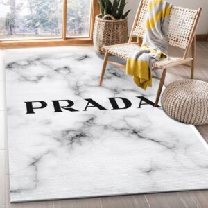 Prada Area Rug Bedroom Rug Christmas Gift US Decor