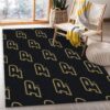 Purdue University Repeating Logo Rug NCAA Area Rug