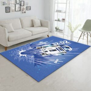 R2d2 Area Rug Star Wars Funky Explosions Home US Decor