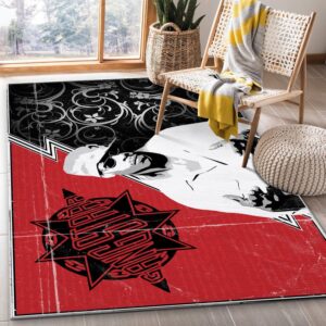 Rapper Ver 4 Area Rug For Christmas Living Room Rug Family Gift US Decor