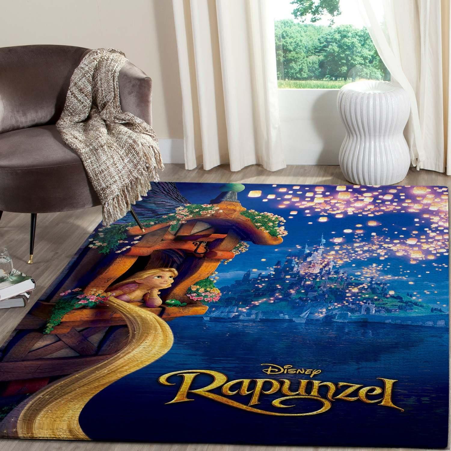Rapunzel Tangled Disney Living Room Area Rug For Christmas, Kitchen Rug,  Christmas Gift US Decor - Travels in Translation