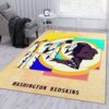 Redskins NFL Rug Bedroom Rug Floor Decor Home Decor
