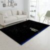 Rick And Morty Galaxy Area Rug Living Room Rug Family Gift US Decor