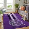 Sacramento Kings Nba Team Logo Nice Gift Home Decor Rectangle Area Rug