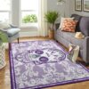 Sacramento Kings Nba Team Logo Skull Flower Style Nice Gift Home Decor Rectangle Area Rug