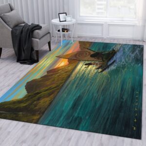 Sailing Into The Sun Noel Gift Rug Bedroom Rug Floor Decor Home Decor