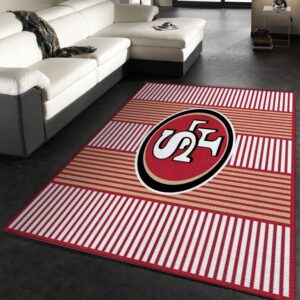 San Francisco 49ers Imperial Champion Rug NFL Area Rug For Christmas