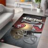San Francisco 49ers Nfl Team Area Rug Rugs For Living Room Rug Home Decor