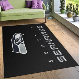 Seattle Seahawks Imperial Chrome Rug NFL Area Rug For Christmas