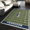 Seattle Seahawks Imperial Homefield Rug NFL Area Rug