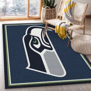 Seattle Seahawks Imperial Spirit Rug NFL Area Rug
