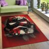 Splatter Star War Area Rug