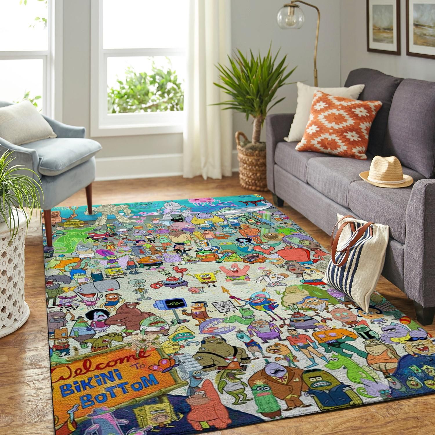 Characters Kids Room Area Rug Rugs, Area Rugs Home Goods