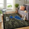 St Louis Blues Nhl Team Logo Camo Style Nice Gift Home Decor Area Rug Rugs For Living Room