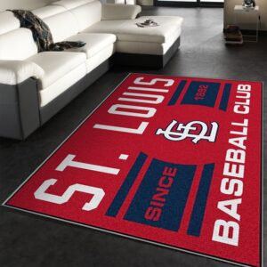 St Louis Cardinals Mlb Area Rug