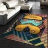 Star Spangled Star War Area Rug Carpet