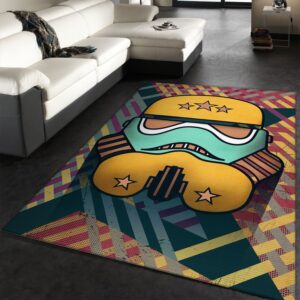 Star Spangled Star War Area Rug Carpet