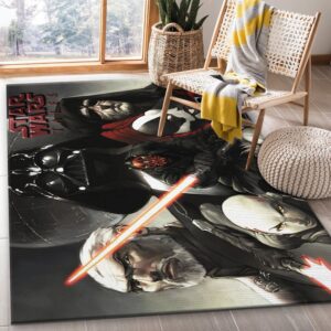 Star War Ver19 Area Rug For Christmas Living Room Rug Floor Decor Home Decor