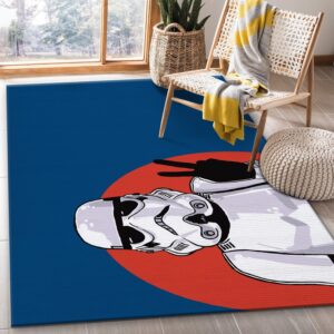 Star War Ver5 Area Rug For Christmas Bedroom Rug Floor Decor Home Decor