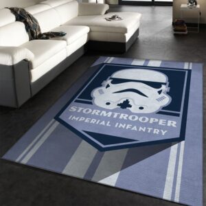 Stormtrooper Rug Star Wars Badges Arts Rug Home US Decor