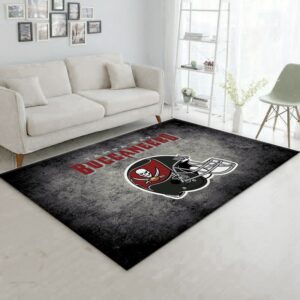 Tampa Bay Buccaneers Imperial Distressed Rug NFL Area Rug For Christmas