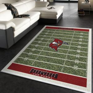 Tampa Bay Buccaneers Imperial Homefield Rug NFL Team Logos Area Rug