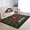Tampa Bay Buccaneers Nfl Team Logo Camo Style Nice Gift Home Decor Rectangle Area Rug