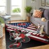 Tampa Bay Buccaneers Nfl Team Logo Mickey Us Style Nice Gift Home Decor Rectangle Area Rug