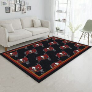 Tampa Bay Buccaneers Repeat Rug Nfl Team Area Rug Carpet