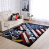 Tampa Bay Lightning Nhl Team Logo Mickey Us Style Nice Gift Home Decor Rectangle Area Rug