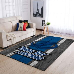 Tampa Bay Lightning Nhl Team Logo Style Nice Gift Home Decor Rectangle Area Rug