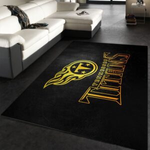 Tennessee Titans NFL Area Rug Carpet