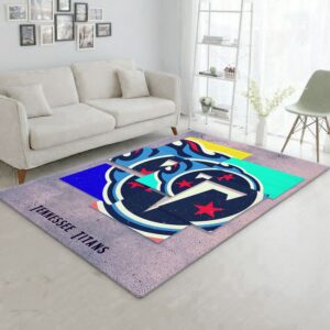 Tennessee Titans NFL Area Rug For Christmas Living Room Rug Christmas Gift US Decor