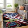 Tennessee Titans Nfl Team Logo Baby Yoda Us Style Nice Gift Home Decor Rectangle Area Rug